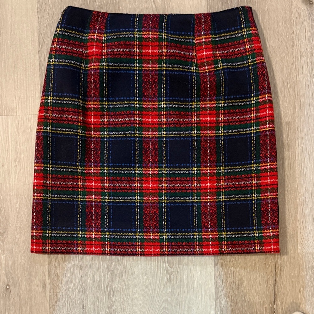 Talbots Plaid Mini‎ Skirt - Picture 4 of 6